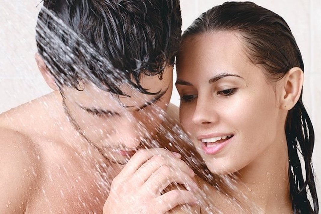 Bañar Ducha Pareja