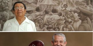 Homenaje a Cano, De la Rosa y Sahagún, en Feria del Libro