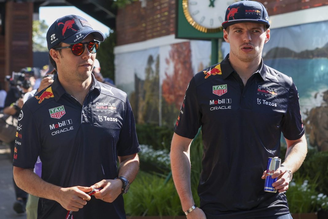 Checo Pérez Verstappen