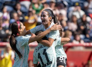 5-2. México golea y se divierte en Chicago en el debut del Mex Tour femenino