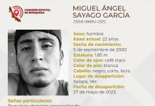 Desaparece joven en Xalapa