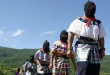 Indígenas desplazadas exigen reconocimiento a sus derechos en Chiapas