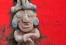 Descubren urna funeraria con el rostro del dios del maíz en el tramo 7 del Tren Maya