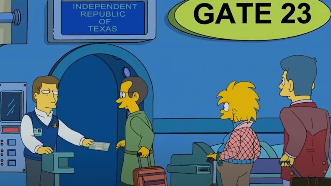 Simpsons Texas
