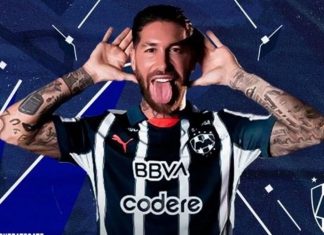 Sergio Ramos llega a Monterrey; multitudinaria presentación con Rayados