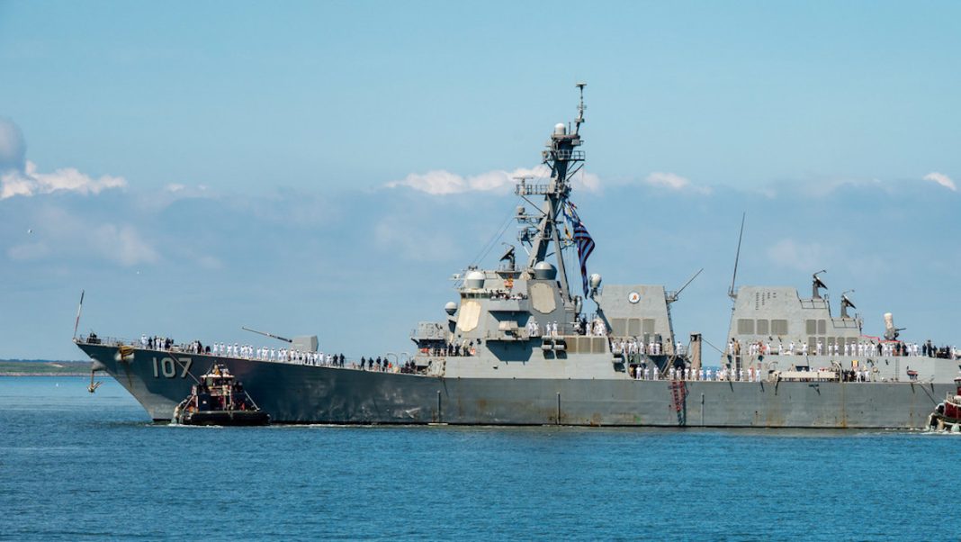 Barco Guerra Estados Undiso