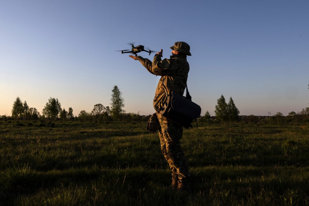 Ucrania Militar Dron
