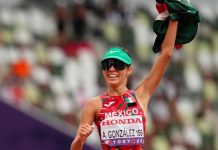 Alegna González conquista la medalla de plata en los 20 km de marcha del Mundial de Atletismo de Tokio