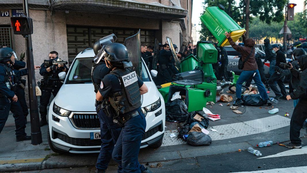 Francia portesta
