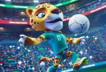 ‘Zayu’ es la mascota oficial de México para el Mundial 2026: un felino que juega como delantero