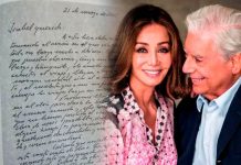 Isabel Preysler publica apasionadas cartas de amor de Mario Vargas Llosa