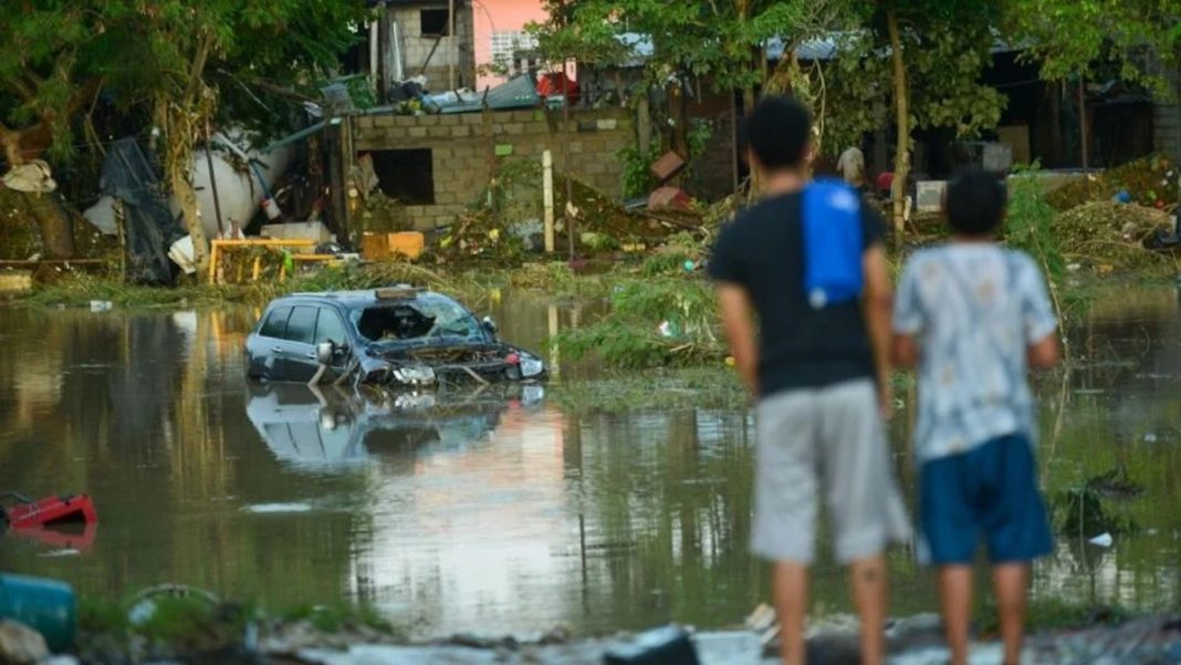 Lluvia inundación