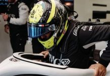 Checo Pérez abandona el Gran Premio de Bélgica