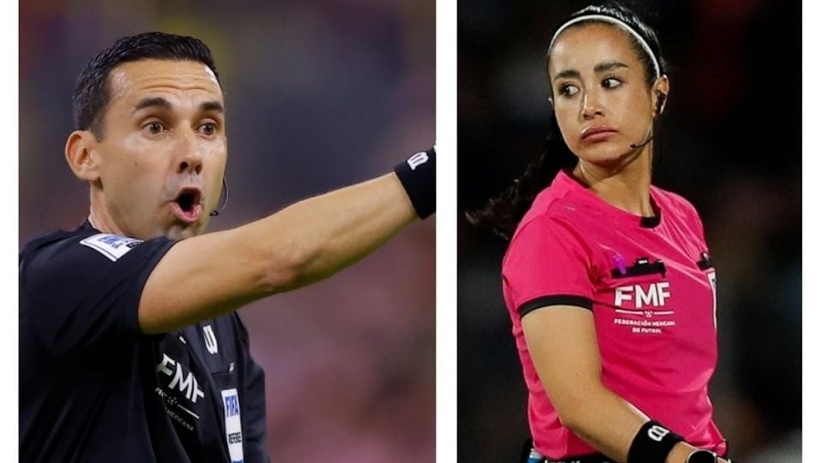 César Ramos y Katia Itzel García Arbitro
