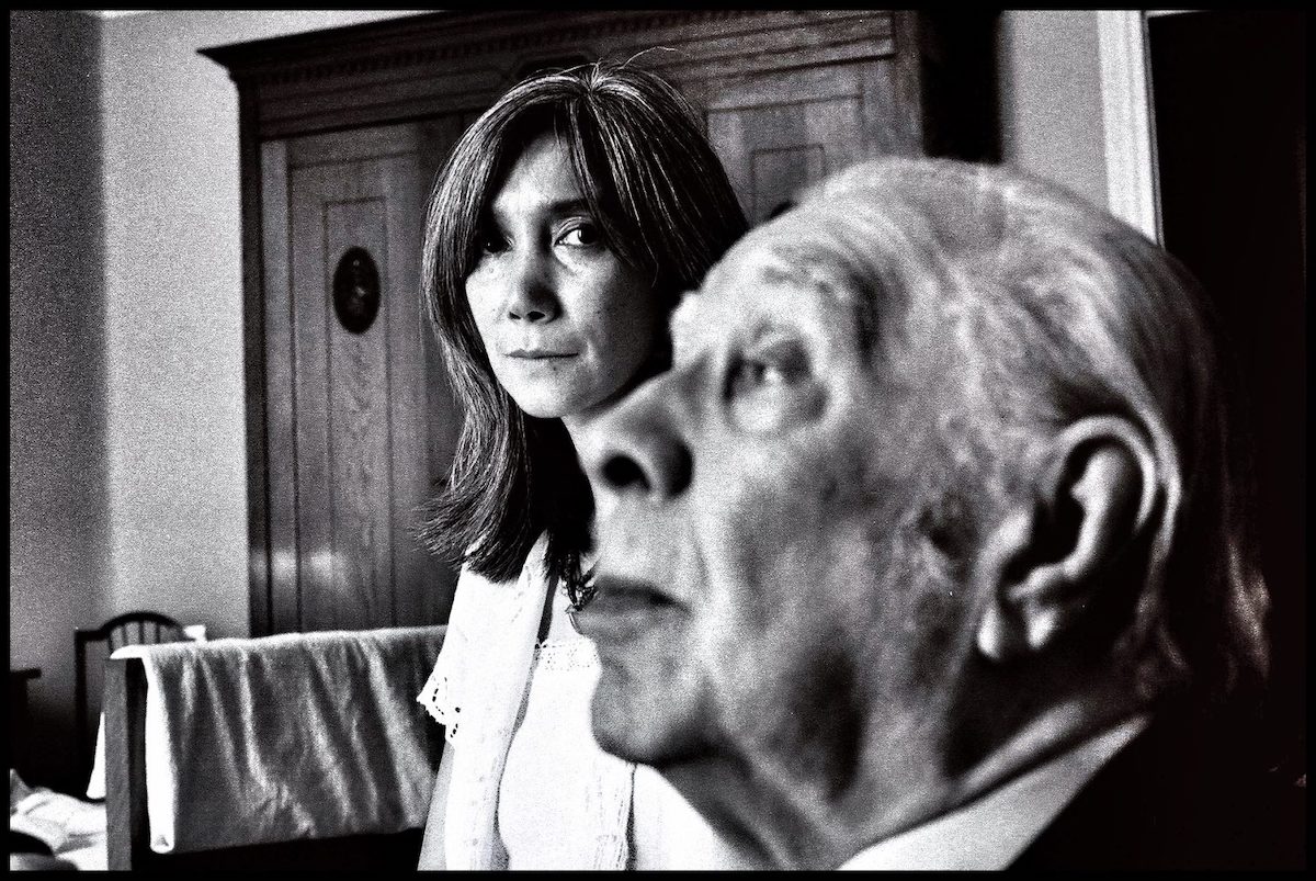 Borges y Maria Kodama