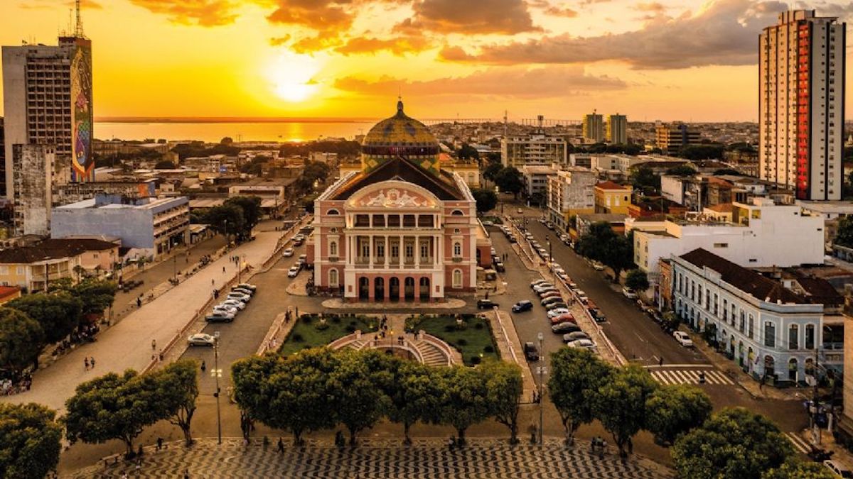 Teatro Amazonas en Manaos, Brasil