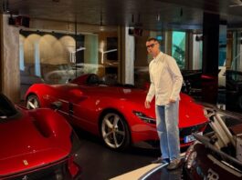 Cristiano Ronaldo presume colección de autos de lujo: “Mis juguetes”