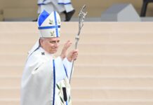 Papa es aclamado en el corazón de París