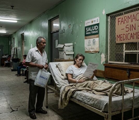 El show de Nahle: millones van a la salud en Veracruz, pero las farmacias están vacías